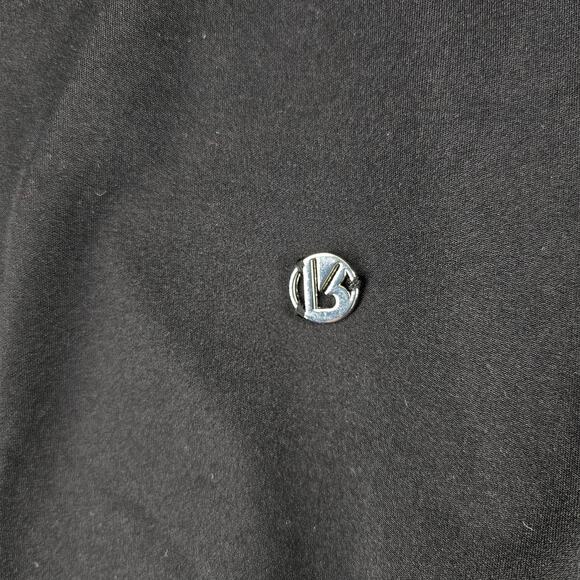 BUFFBUNNY WOMENS ESCANDALA PULLOVER BLACK DIAMOND MESH HOODED CROPTOP SIZE SMALL - Picture 7 of 13